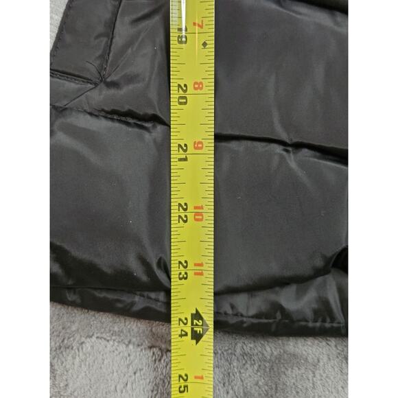 YISTER Women’s Black Hooded Puffer Jacket Full Zip Polyester Size L - Picture 4 of 7